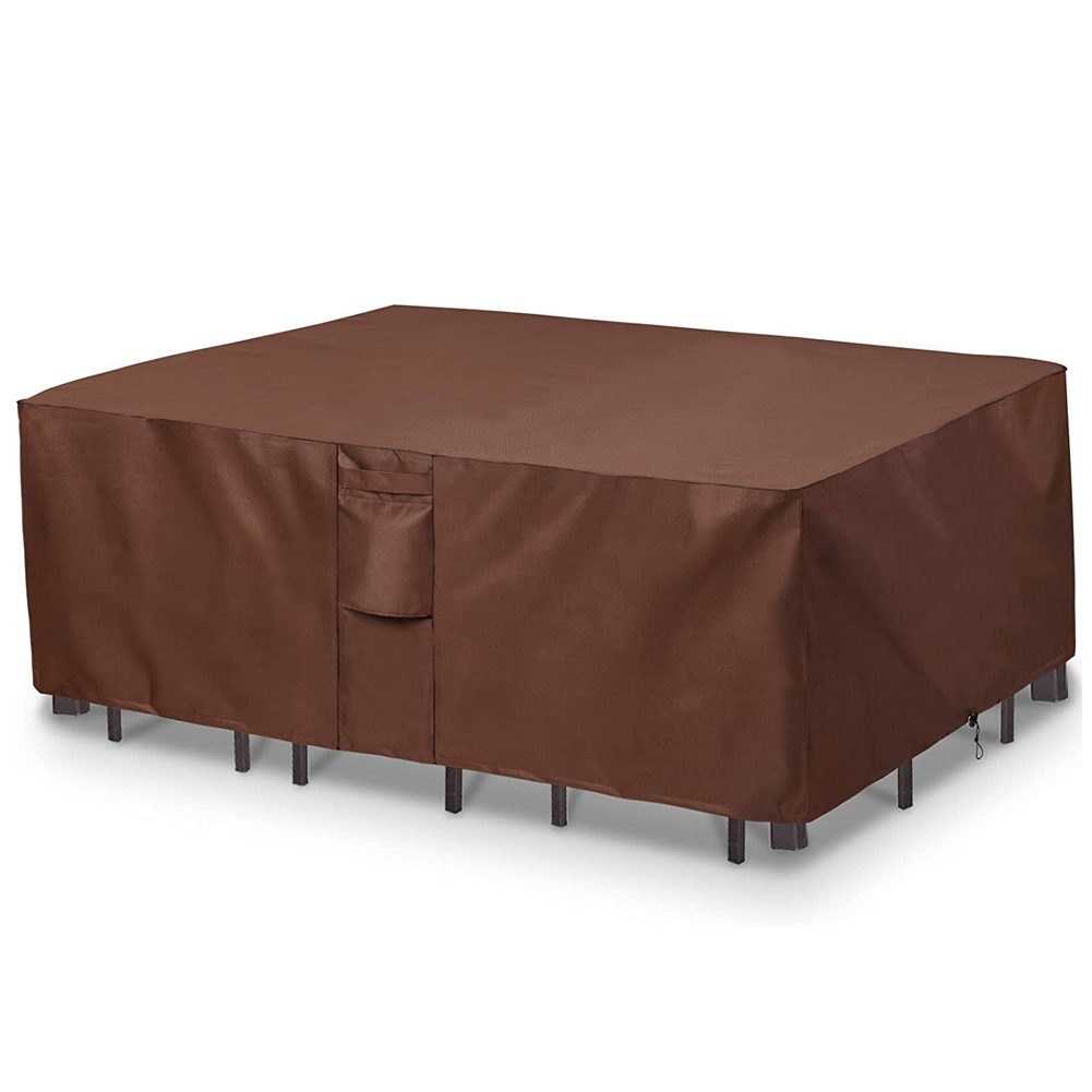 Outdoor Furniture Fabric Waterproof - البني 420D الثقيلة في الهواء الطلق