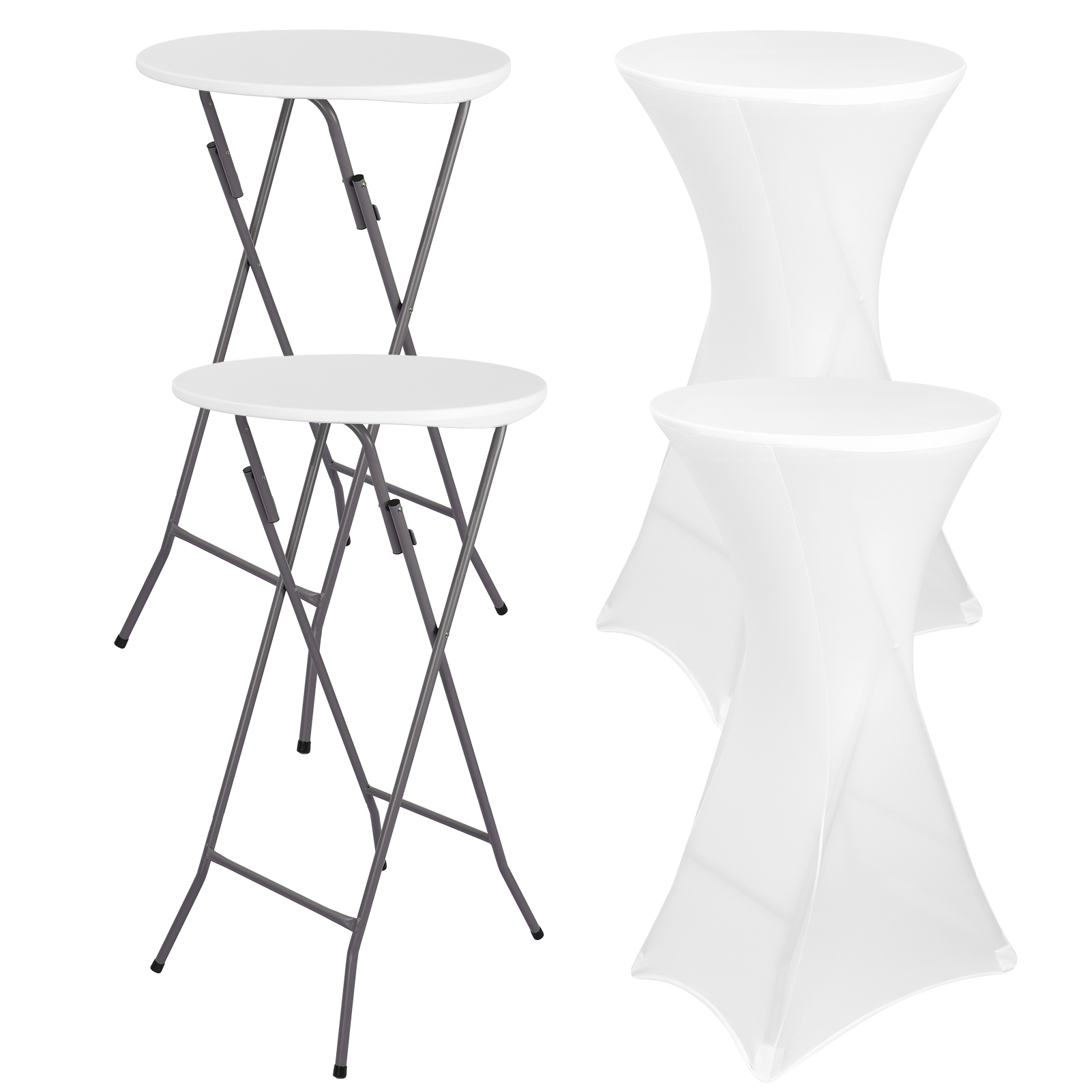 Outdoor Furniture Dining Set - طاولة كوكتيل عالية الارتفاع للاستخدام الخارجي