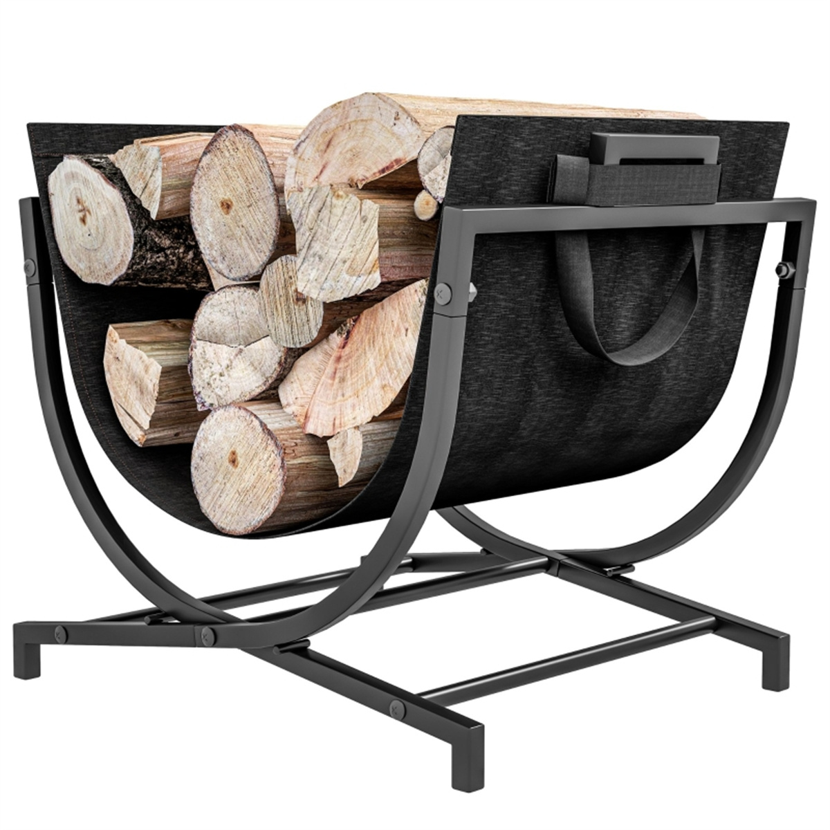 Outdoor Furniture Heavy Duty - رف حطب خشبي للاستخدام الخارجي، حامل