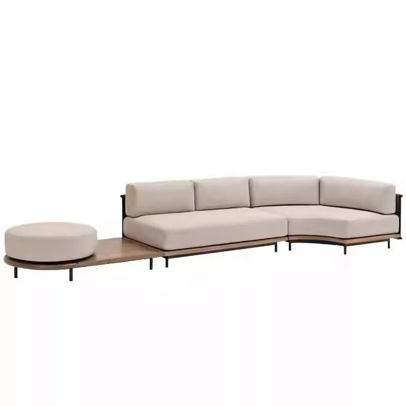 Outdoor Furniture Rattan - أريكة خارجية من الروطان بتصميم نورديك