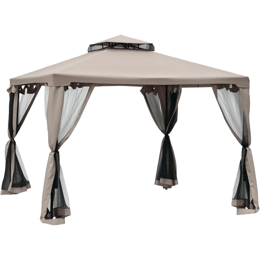 Outdoor Furniture Patio - جازيبو للفناء الخارجي مقاس 9.6' ×