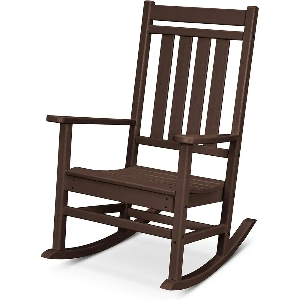 Outdoor Furniture Hdpe - كرسي هزاز كلاسيكي للشرفة الخارجية، أثاث