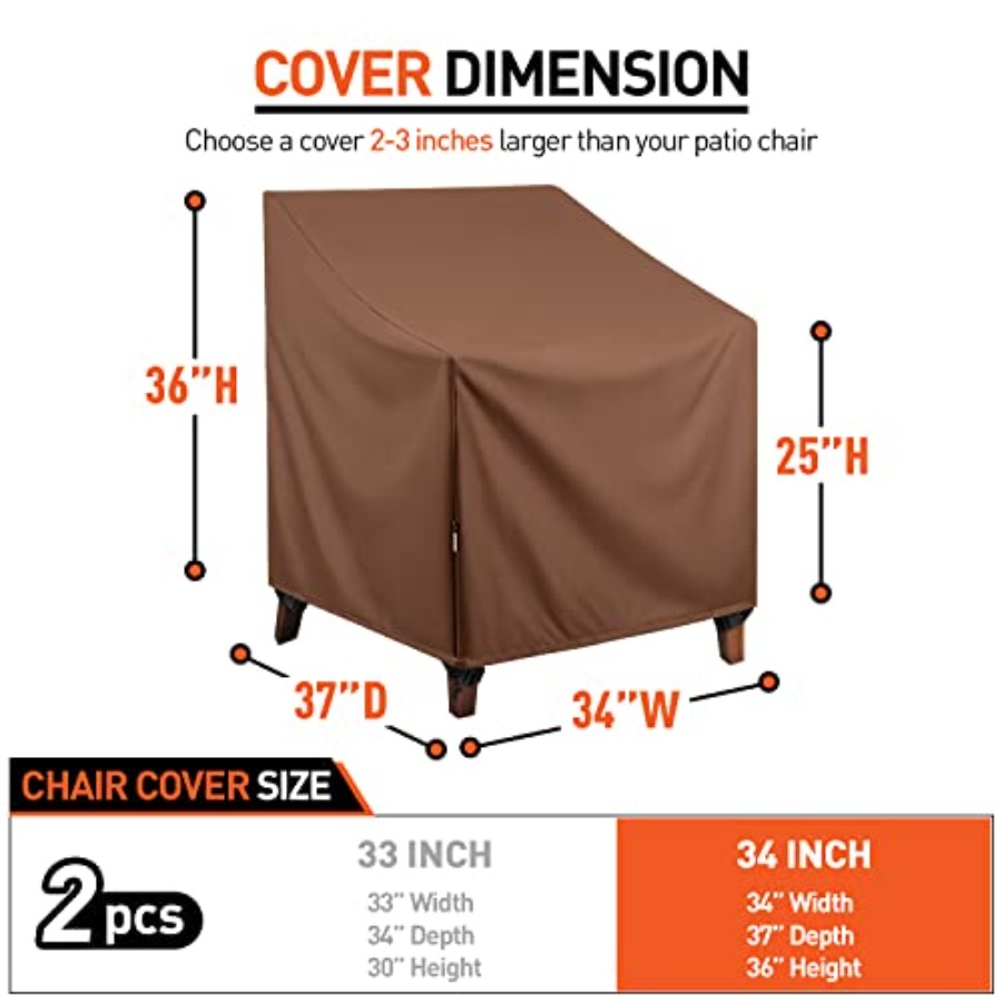 أغطية مقاعد الفناء المقاومة لل - مراجعة Outdoor Furniture Heavy Duty وسعره