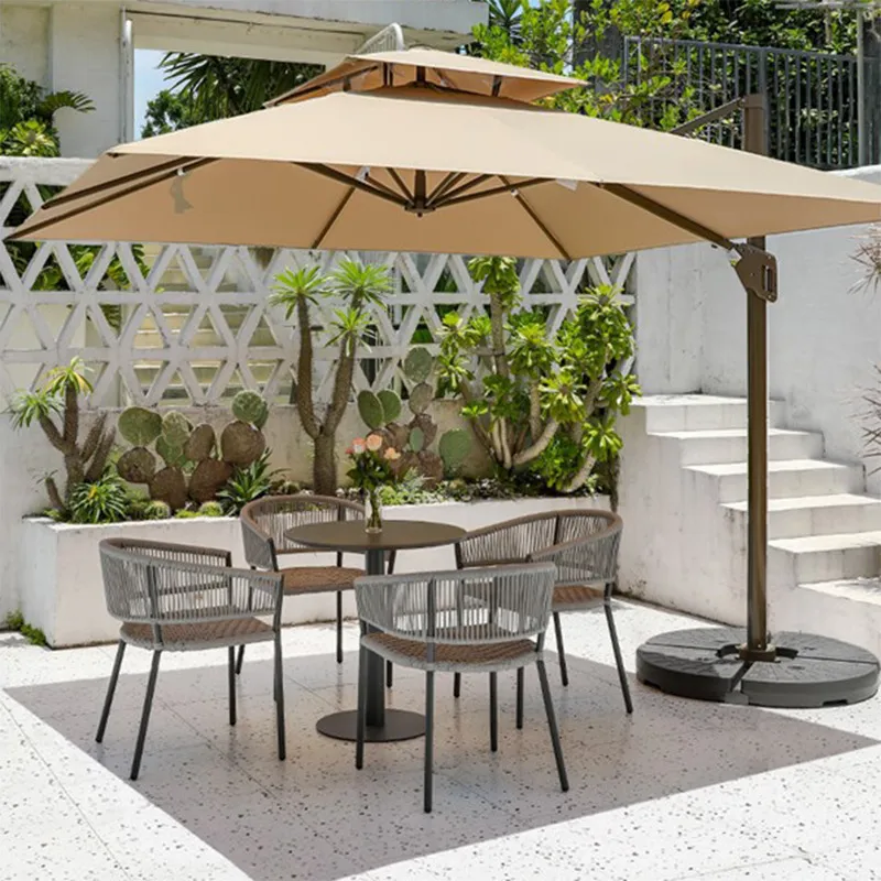طقم طاولة وكراسي طعام خارجية ب - مراجعة Outdoor Furniture Dining Set وسعره
