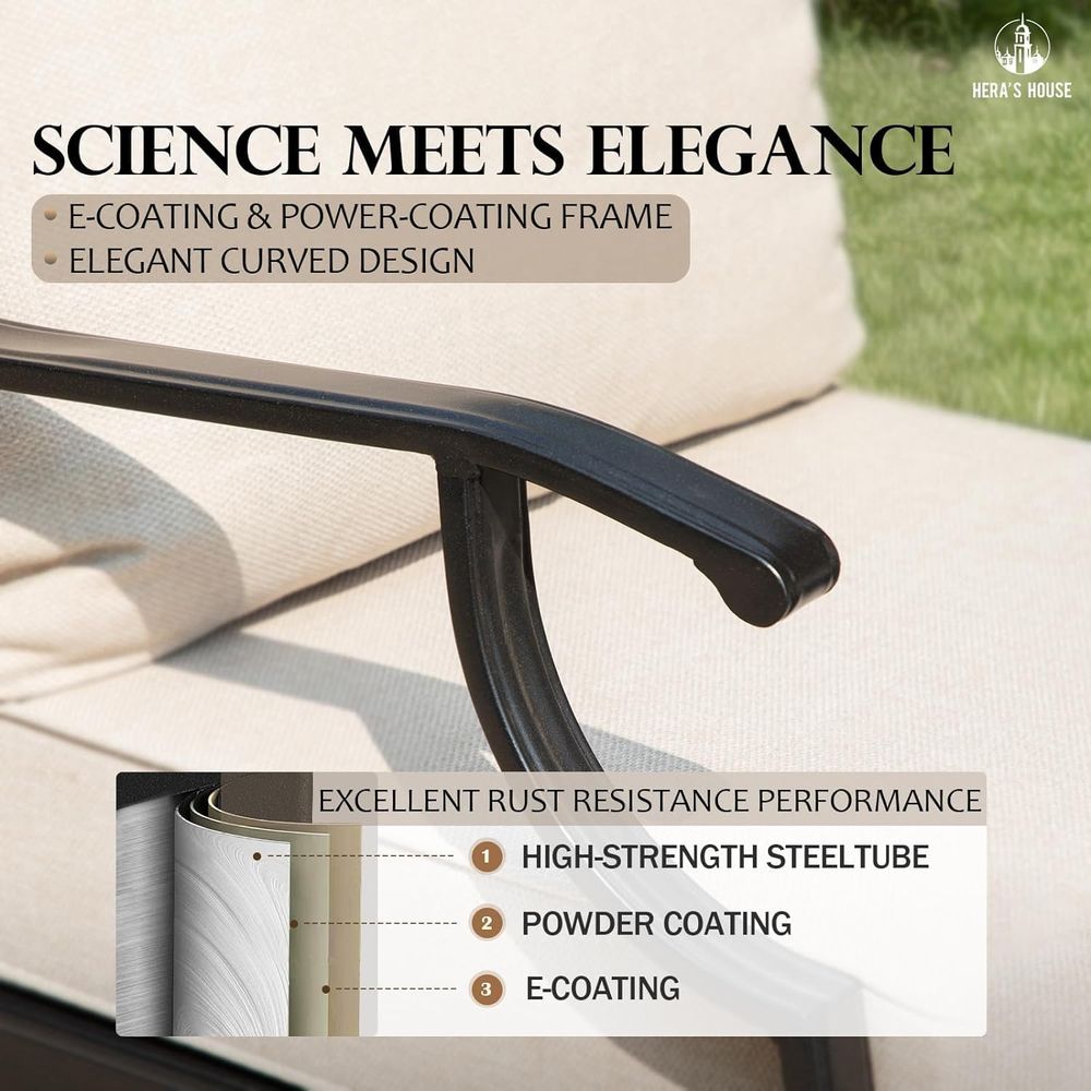 أثاث الفناء الخارجي، أريكة خار - مراجعة Outdoor Furniture Rattan وسعره