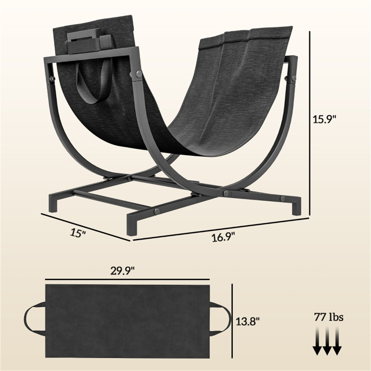 رف حطب خشبي للاستخدام الخارجي، - مراجعة Outdoor Furniture Heavy Duty وسعره