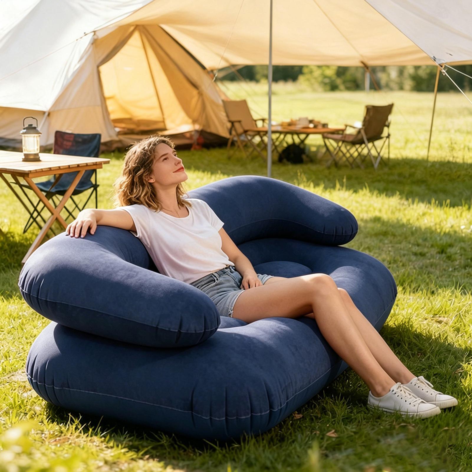 أريكة هوائية قابلة للنفخ لشخصي - مراجعة Outdoor Furniture Heavy Duty وسعره