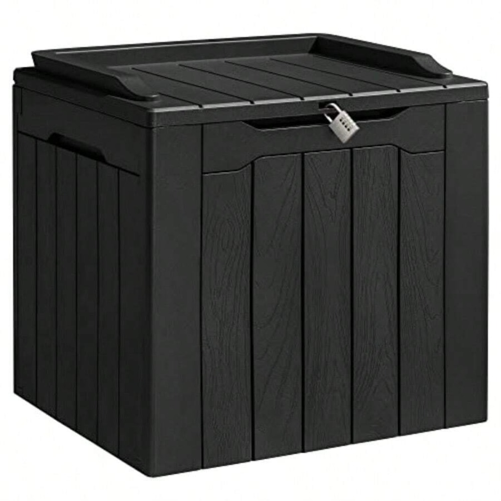 صندوق تخزين خارجي من الراتنج ب - مراجعة Outdoor Furniture Balcony وسعره