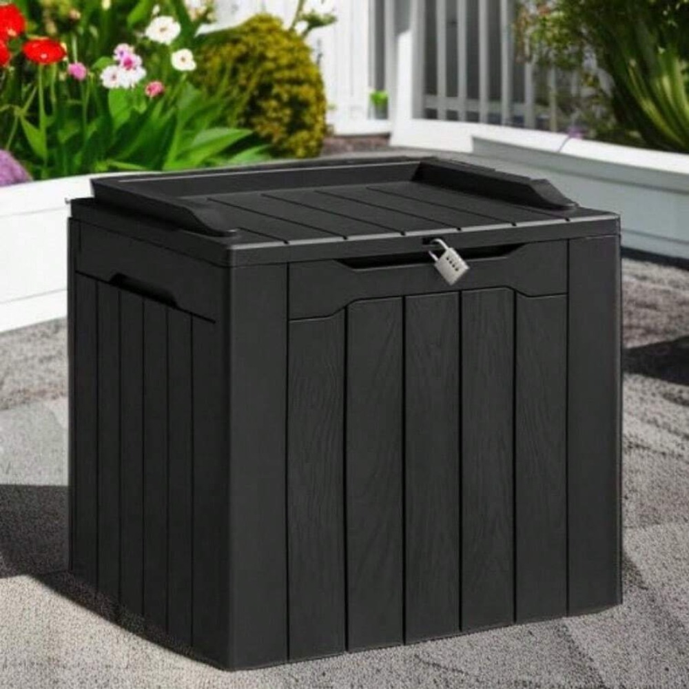 صندوق تخزين خارجي من الراتنج ب - مراجعة Outdoor Furniture Balcony وسعره