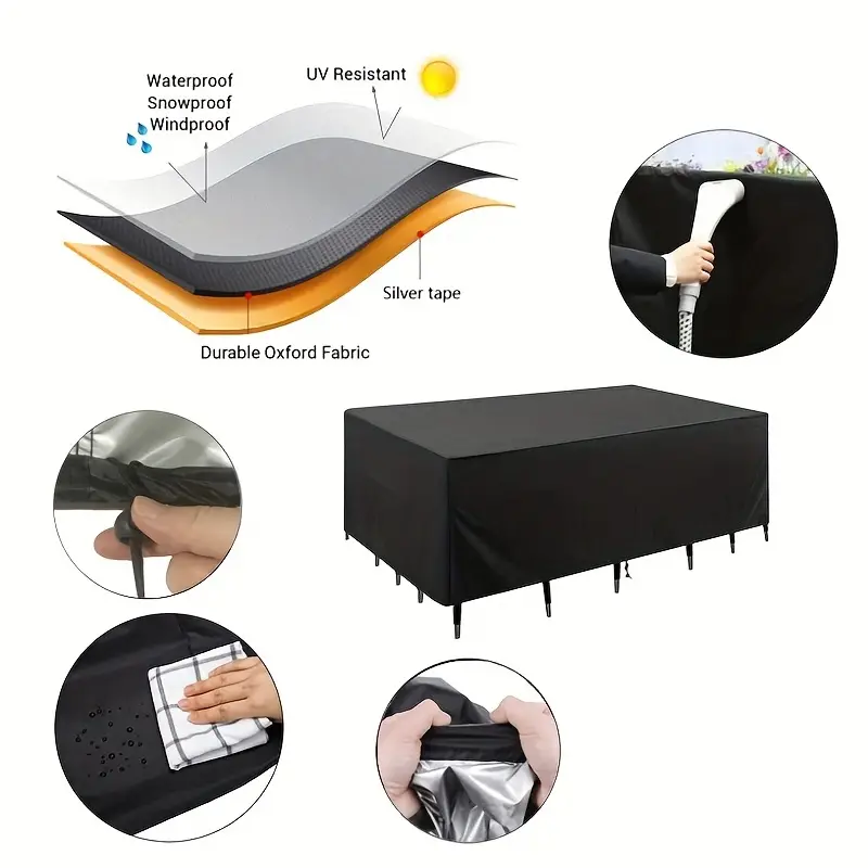 218 حجمًا من أغطية أثاث الفناء - مراجعة Outdoor Furniture Fabric Waterproof وسعره