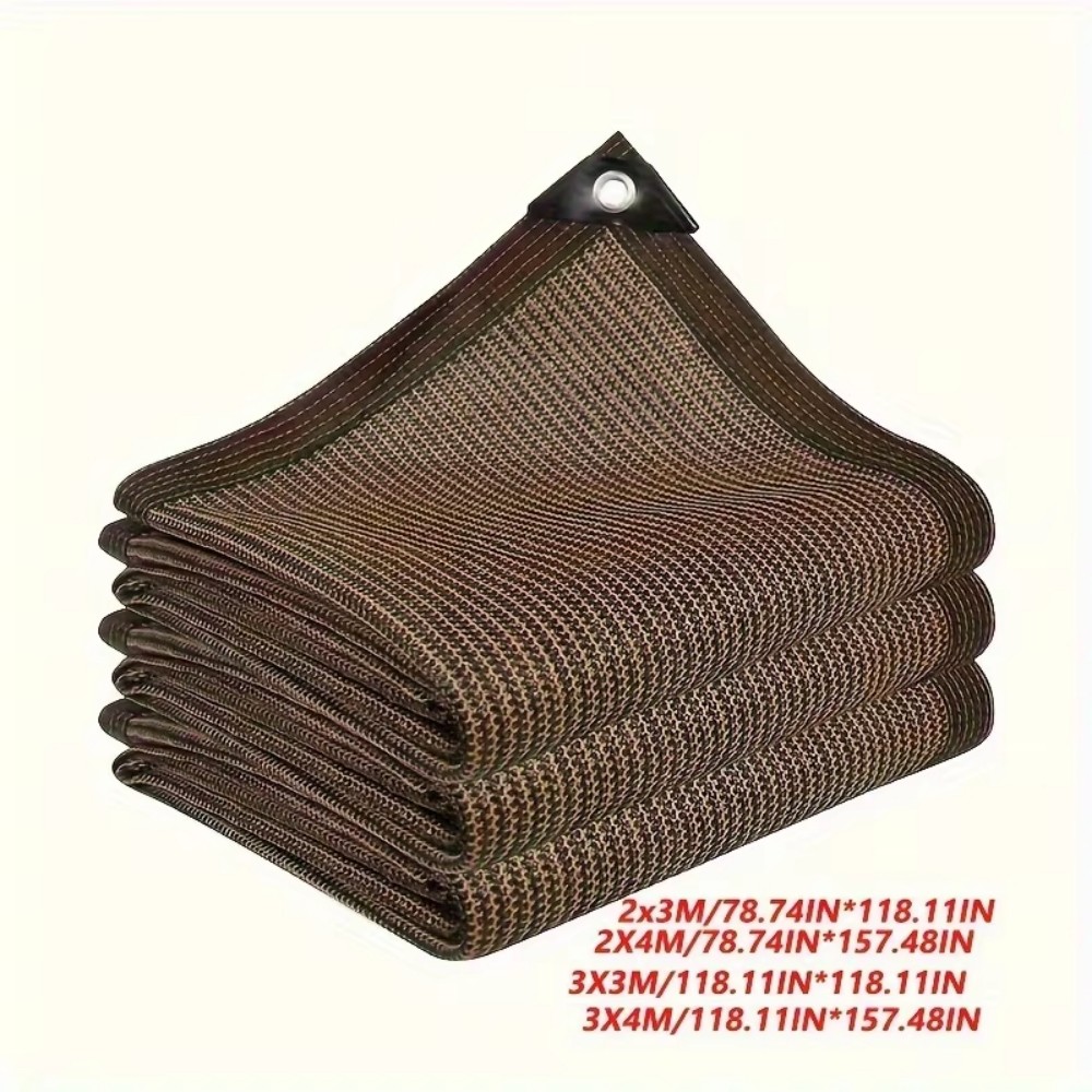 مظلة متينة بنية اللون للحماية  - مراجعة Outdoor Furniture Hdpe وسعره