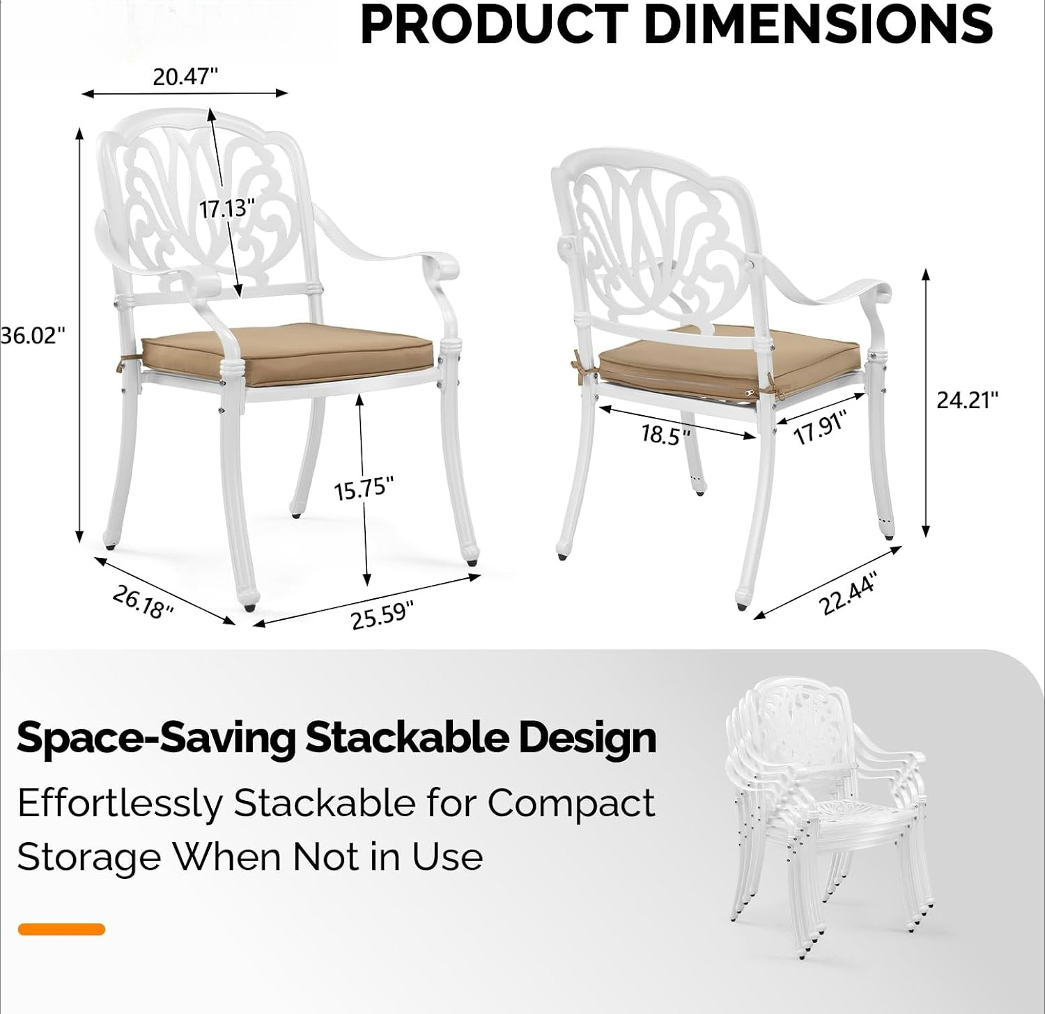 مجموعة كراسي طعام من الألمنيوم - مراجعة Outdoor Furniture Dining Set وسعره