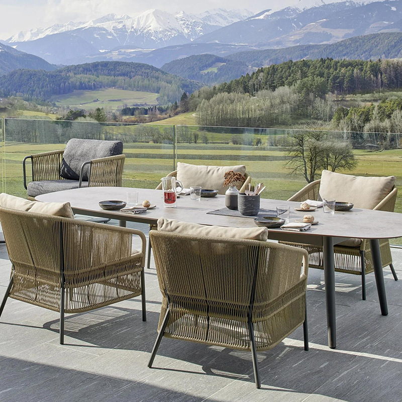 أريكة خارجية للاسترخاء في الفن - مراجعة Outdoor Furniture Hotel وسعره