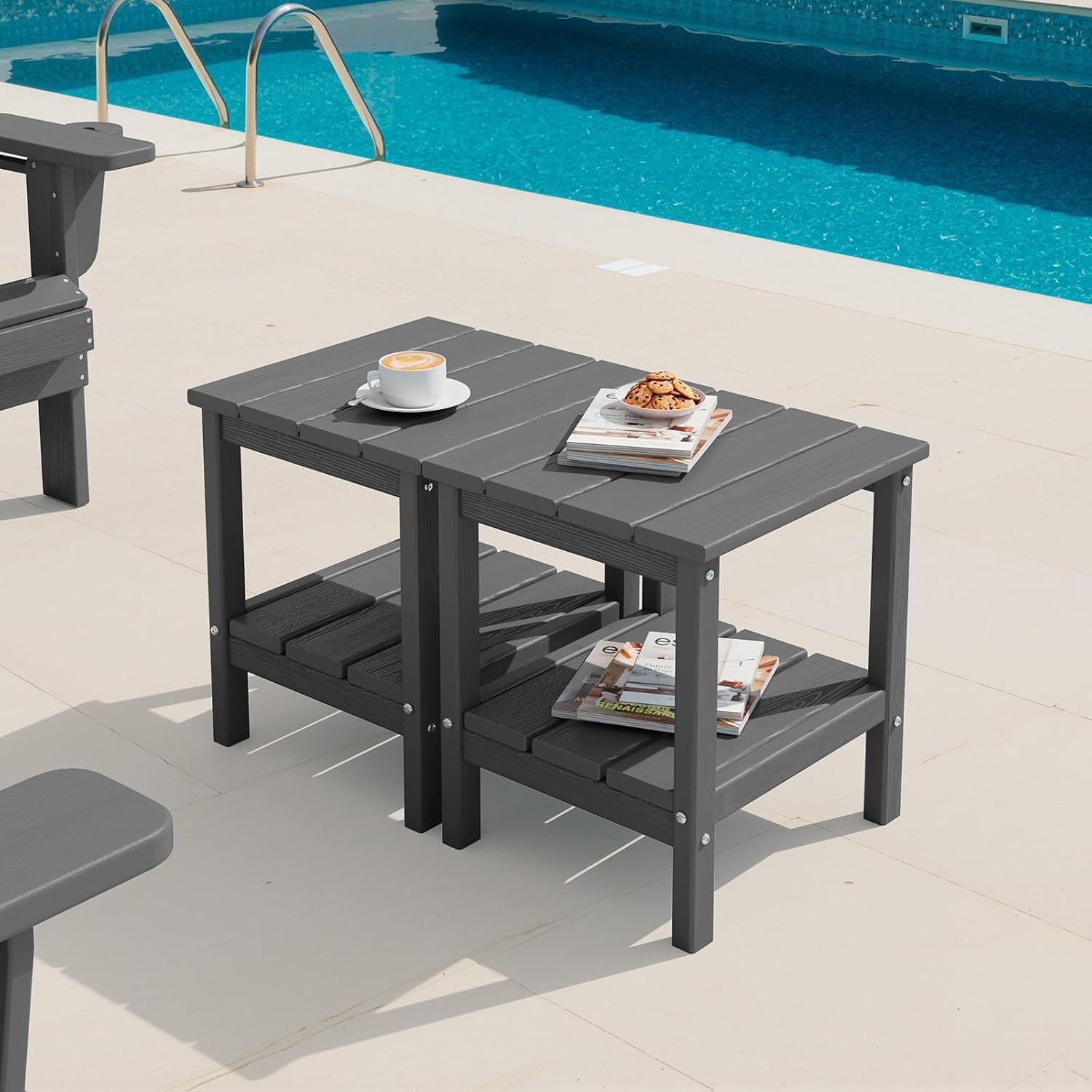 طاولة جانبية خارجية من البولي  - مراجعة Outdoor Furniture Hdpe وسعره