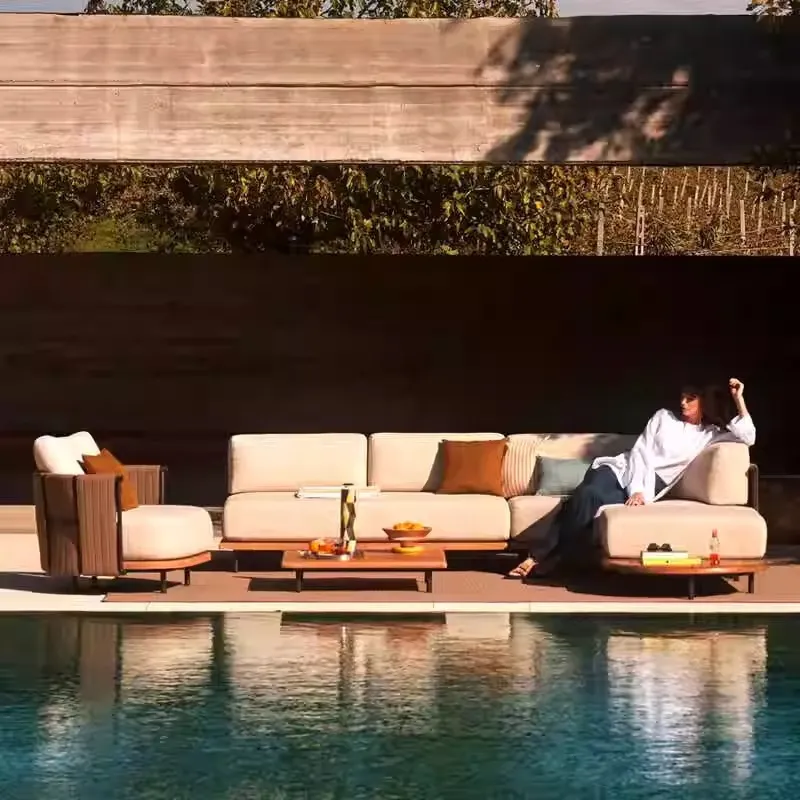 أريكة خارجية من الروطان بتصميم - مراجعة Outdoor Furniture Rattan وسعره