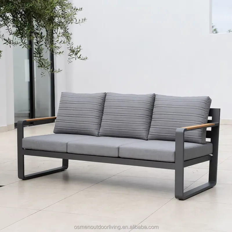 طقم أريكة ألومنيوم عصري من OSM - مراجعة Outdoor Furniture Osmen وسعره