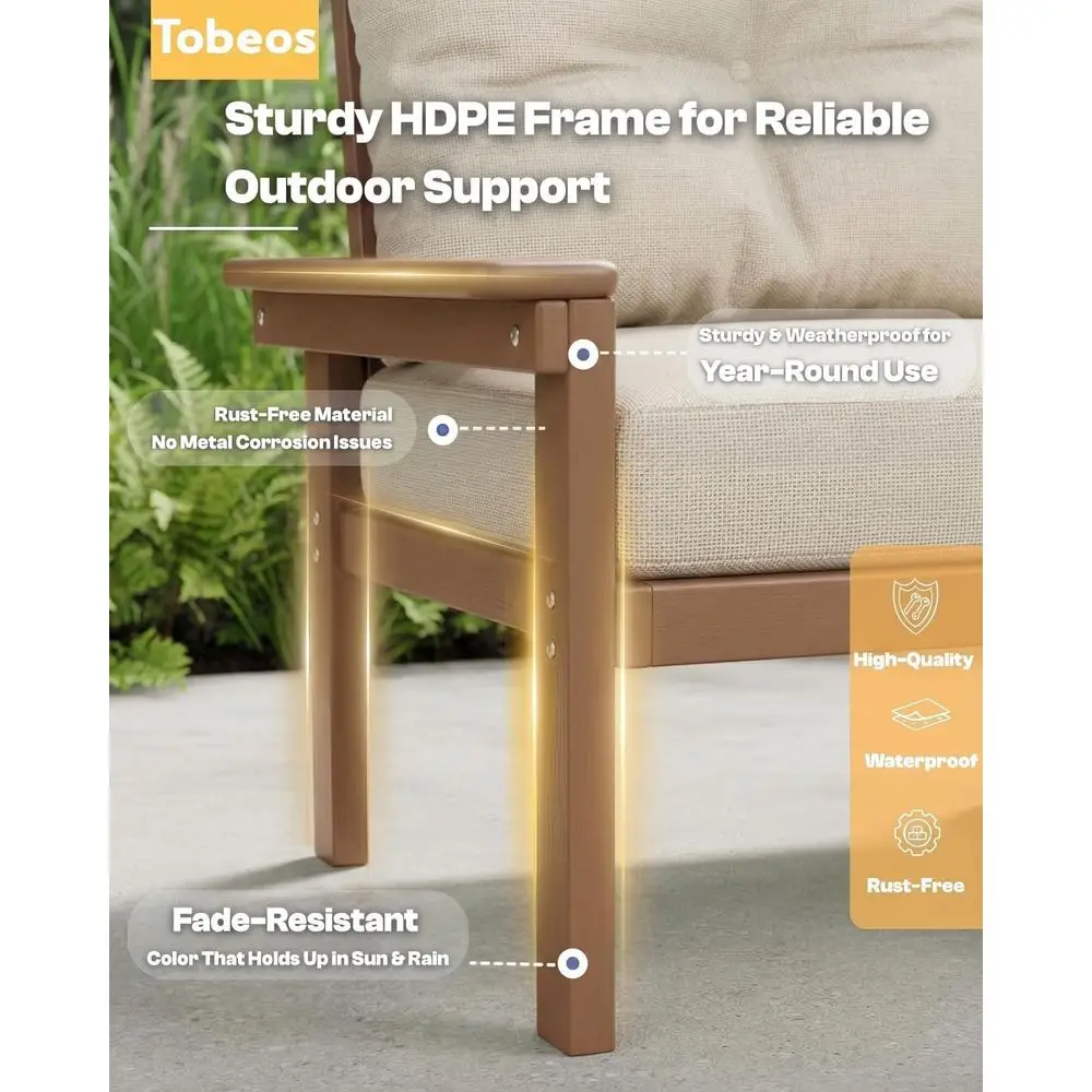 مجموعة أثاث حدائق من البولي إي - مراجعة Outdoor Furniture Hdpe وسعره