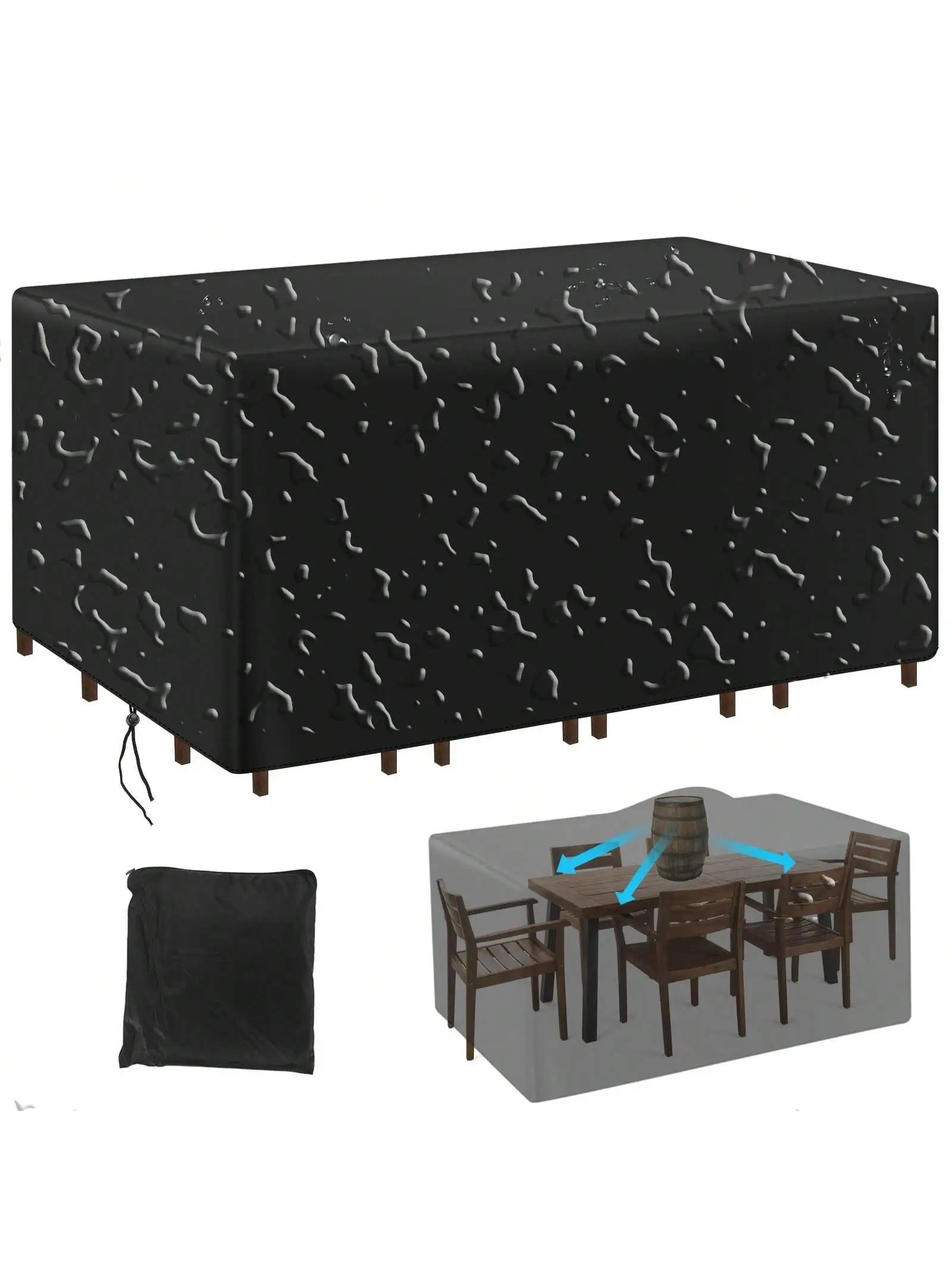 أثاث حديقة الفناء الخارجي متعد - مراجعة Outdoor Furniture Fabric Waterproof وسعره
