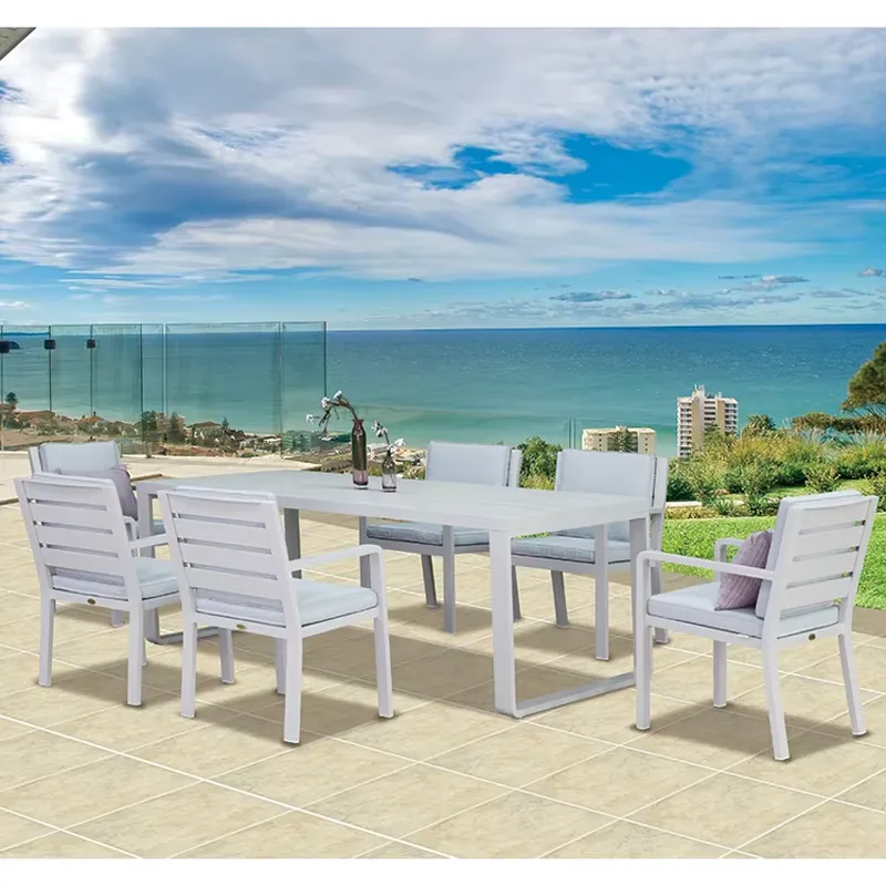 طقم أثاث حديقة من 7 قطع من ألو - مراجعة Outdoor Furniture Osmen وسعره
