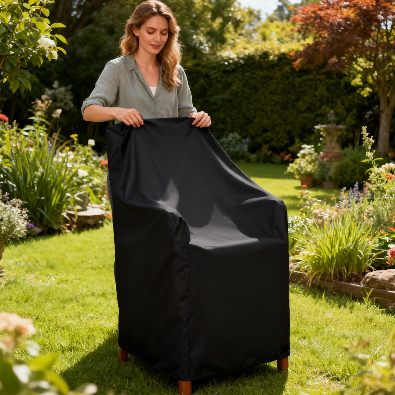 غطاء كرسي الحديقة شديد التحمل  - مراجعة Outdoor Furniture Fabric Waterproof وسعره
