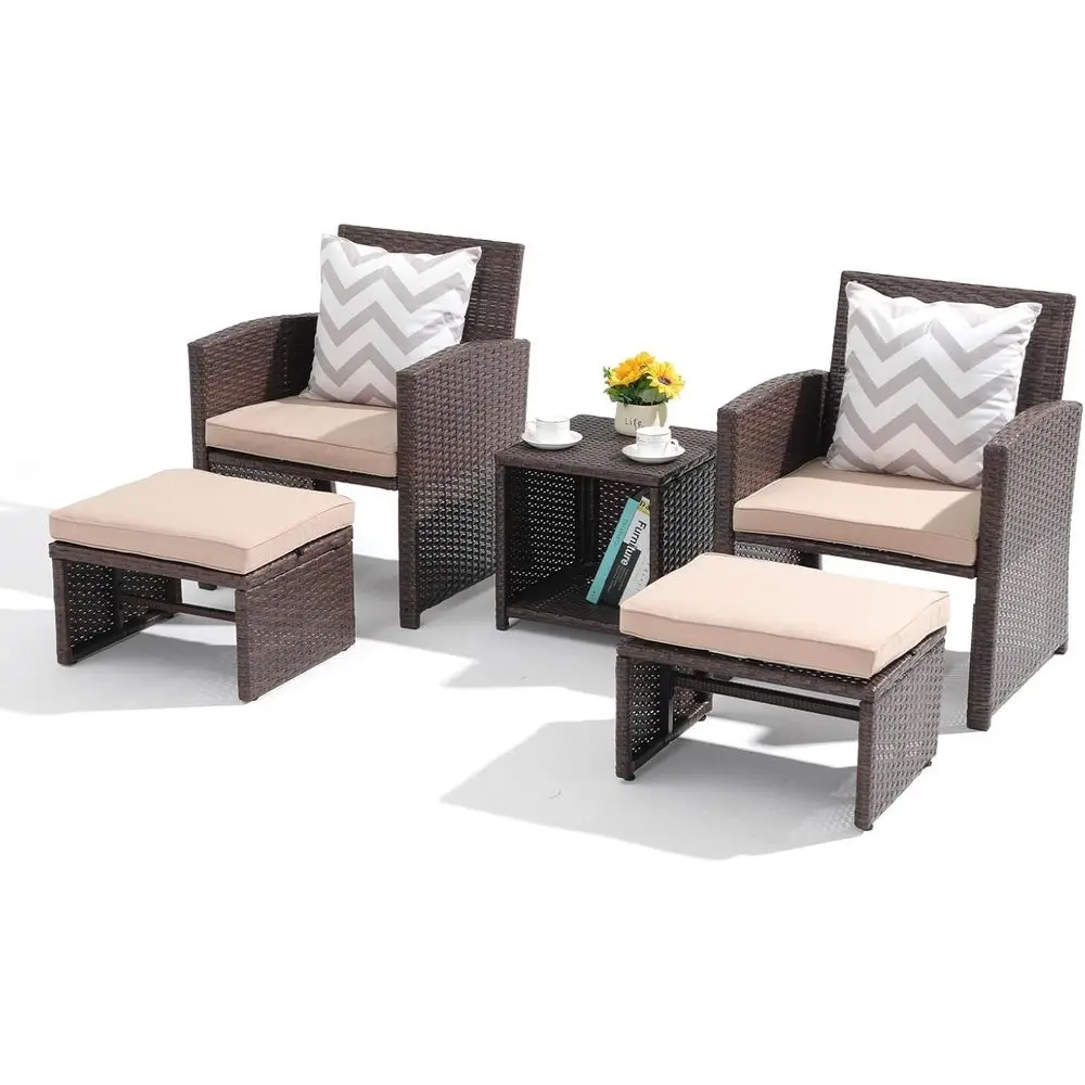 طقم أثاث خارجي مكون من 5 قطع م - مراجعة Outdoor Furniture Balcony وسعره