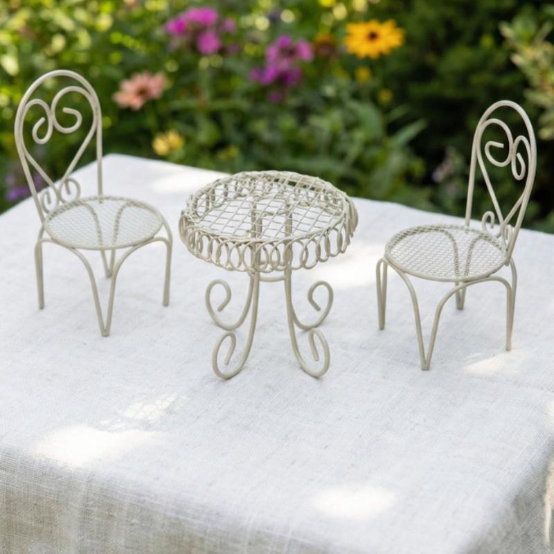 1/3 قطع ديكورات حديقة بيت الدم - مراجعة Outdoor Furniture Table وسعره