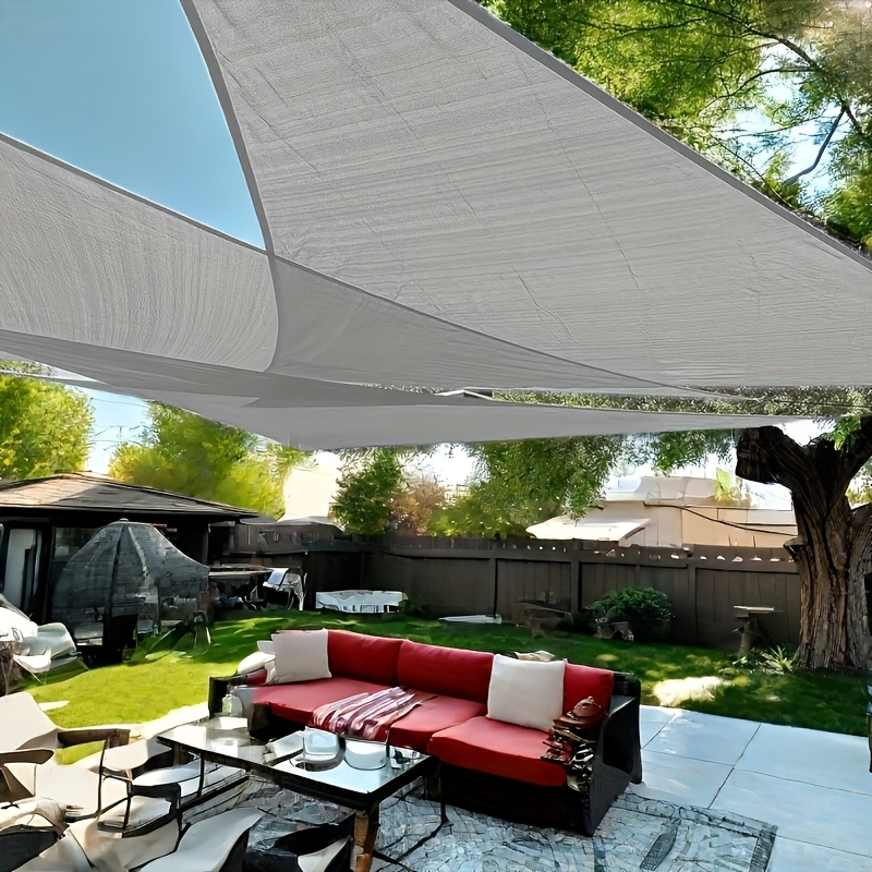 مظلة شمسية، قماش تظليل مثلثي ا - مراجعة Outdoor Furniture Hdpe وسعره