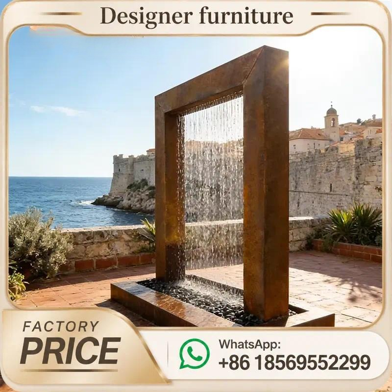 ستارة مائية من الفولاذ المقاوم - مراجعة Outdoor Furniture Patio وسعره