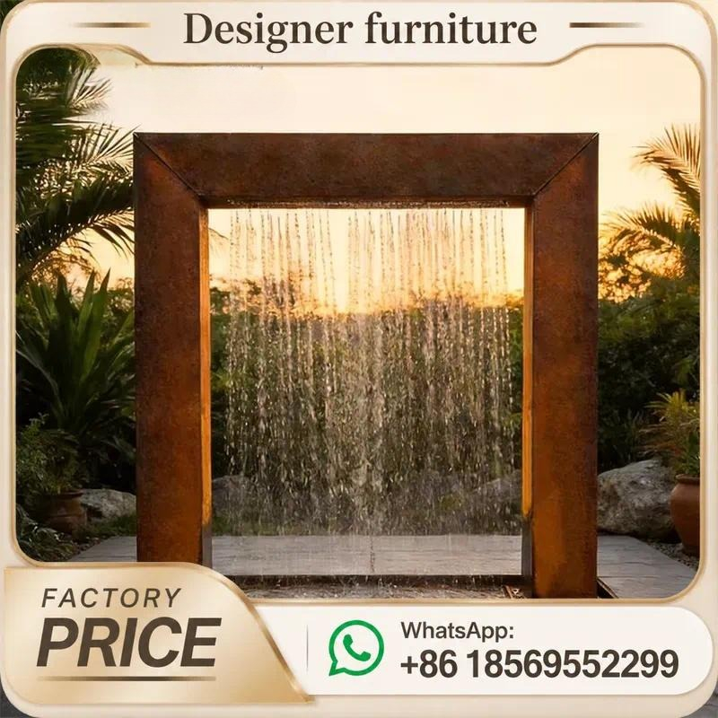 ستارة مائية من الفولاذ المقاوم - مراجعة Outdoor Furniture Patio وسعره